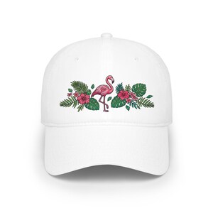 Tropical Flamingo Summer Vibes - Cap 画像 1