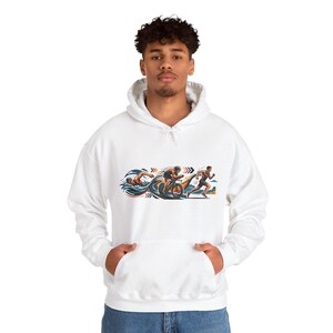 Triathlon Swim Bike Run - Hoodie image 7