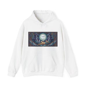 Tarot Card The Moon Mystical - Hoodie Bild 1