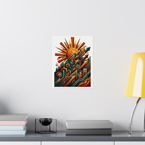 Motivational Quote Rise And Grind - Poster bild 8