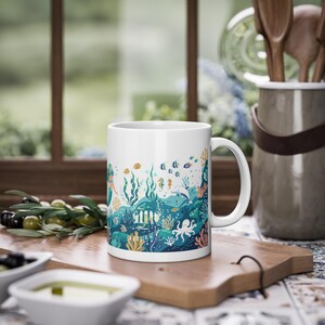 Mermaid Ocean Fantasy - Mug image 4