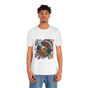 Retro Vinyl Record Music Lover - Tshirt zdjęcie 6