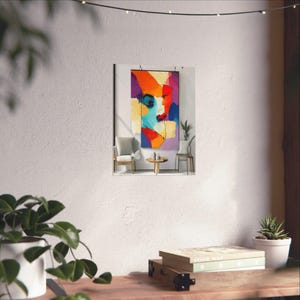 Minimalist Poster - Less Is More Abstract Art, Modern Wall Decor, Simple Typography Print, Scandi Style Gallery Wall image 6