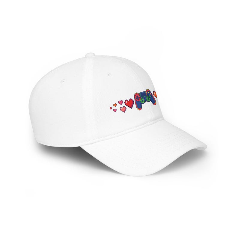 Gamer Controller Pixel Hearts - Cap imagen 3
