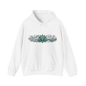 Zen Lotus Flower Mindfulness - Hoodie image 1