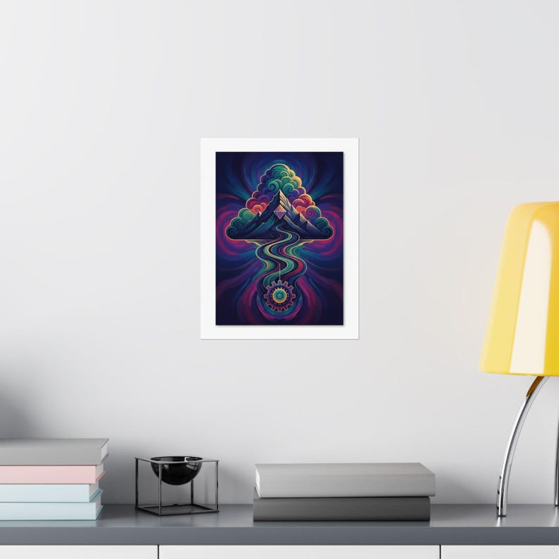 Dream Big Work Hard Motivational Poster | Minimalist Office Wall Art | Inspirational Quote Print | Hustle Decor Gym Post image 8