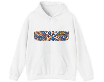 Dog Mom Paw Prints - Hoodie