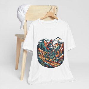 Mountain Bike Trail Adventure - Tshirt zdjęcie 3
