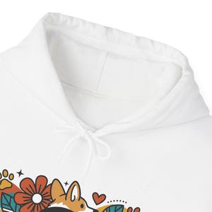 Cute Corgi Butt Dog Lover - Hoodie afbeelding 3