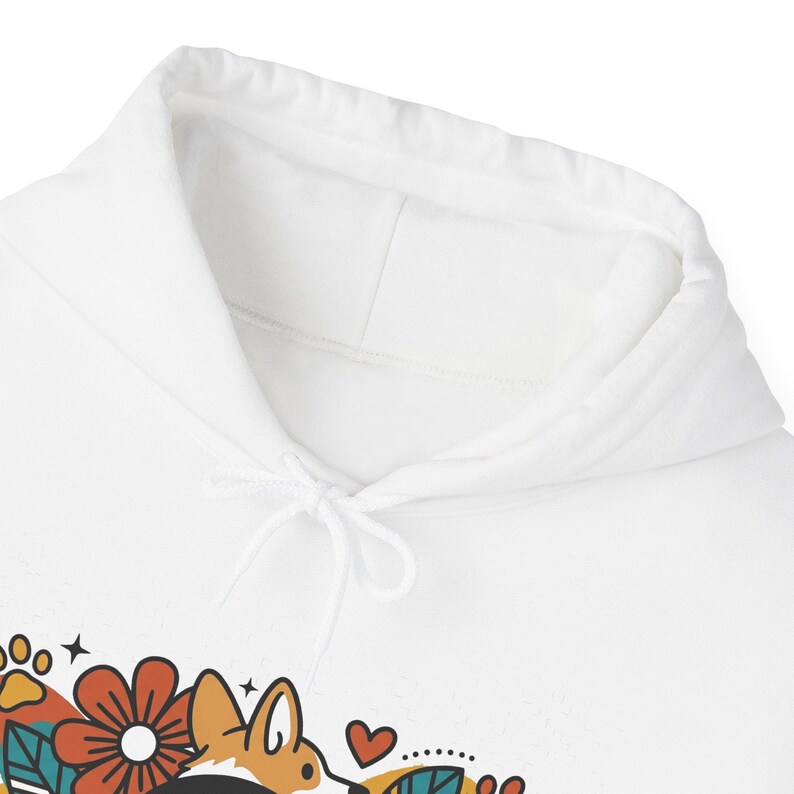 Cute Corgi Butt Dog Lover - Hoodie afbeelding 3