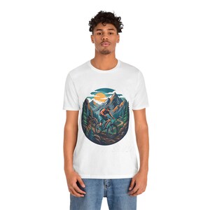 Mountain Bike Trail Adventure - Tshirt bild 5