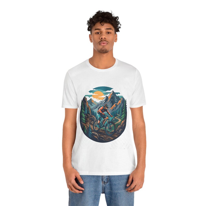 Mountain Bike Trail Adventure - Tshirt bild 5