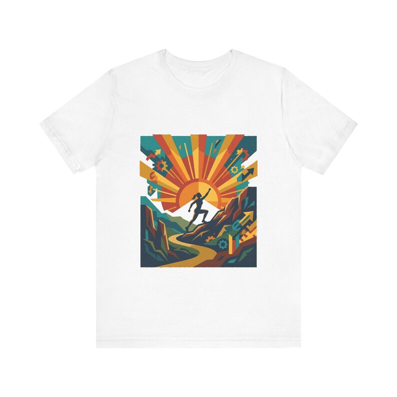 Motivational Quote Rise And Grind - Tshirt image 1