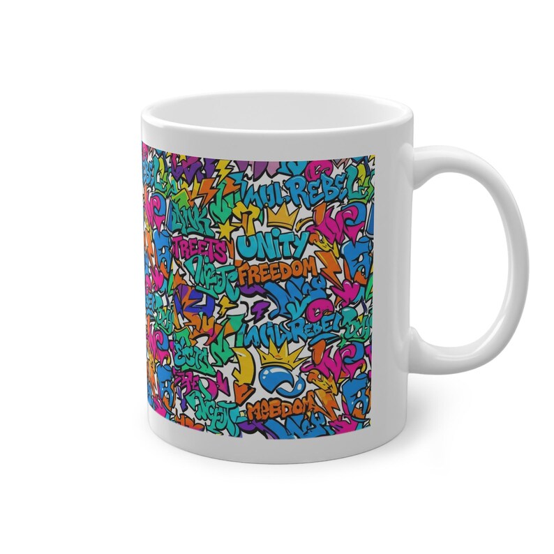 Graffiti Urban Street Art Mural - Mug image 3