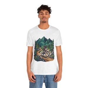 Mountain Bike Trail Adventure - Tshirt zdjęcie 5