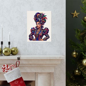 Drag Queen Fabulous Portrait - Poster imagen 7