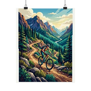 Mountain Bike Trail Adventure - Poster image 1