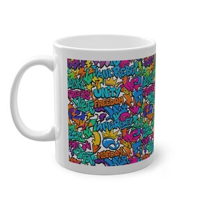 Graffiti Urban Street Art Mural - Mug image 2