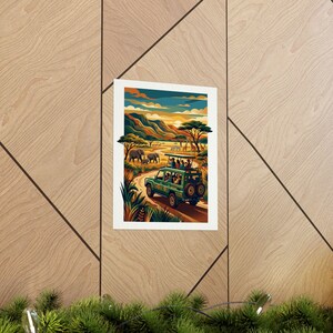 Safari Jeep African Adventure - Poster Bild 5