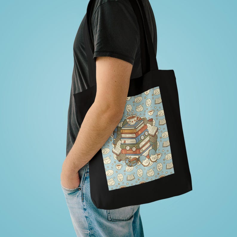 My Weekend is All Booked Tote Bag, Book Lover Gift, Reading Canvas Bag, Bookish Tote, Funny Book Bag, Library Tote Bag image 3