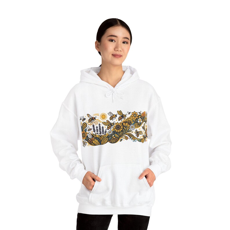 Bee Kind Save The Bees - Hoodie 画像 6