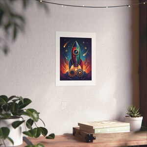Dream Big Work Hard Motivational Poster | Inspirational Wall Art Office Decor | Motivation Quote Print zdjęcie 6