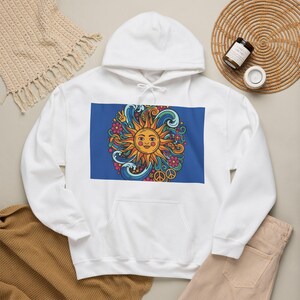 Good Vibes Only Hoodie - Streetwear Aesthetic Pullover, Trendy Graphic Sweatshirt, Positive Energy Apparel Gift imagem 4