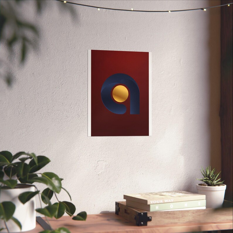Minimalist Poster, Less is More Wall Art, Modern Abstract Design, Simple Aesthetic Decor, Scandi Style Print, Neutral To image 6