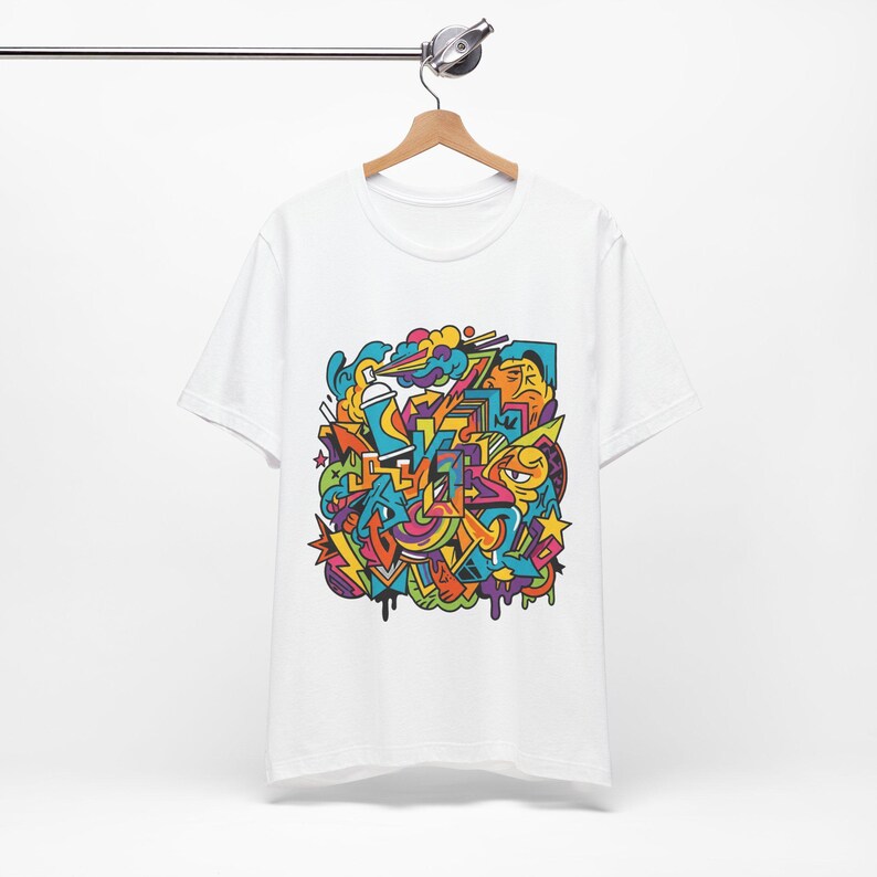 Graffiti Urban Street Art Mural - Tshirt image 3