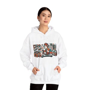 Retro Vinyl Record Music Lover - Hoodie image 5