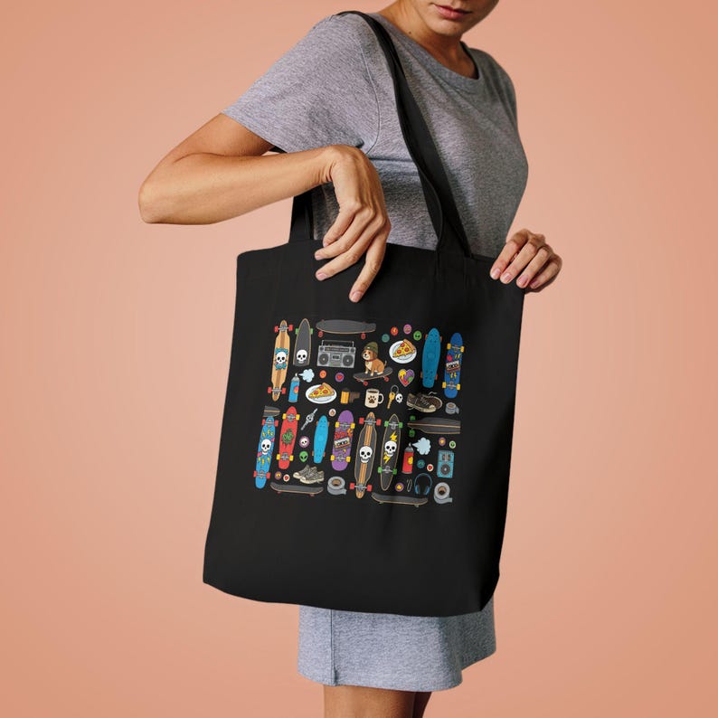 Skateboard Street Culture - Tote Bag imagem 4