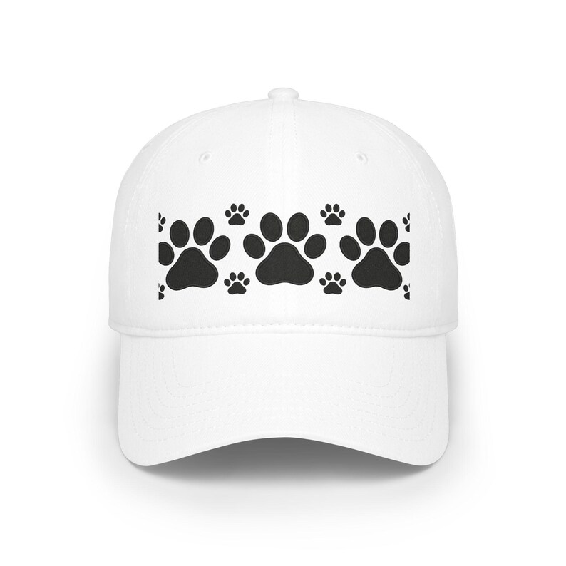 Dog Mom Paw Prints - Cap image 1