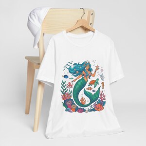 Mermaid Ocean Fantasy - Tshirt image 4