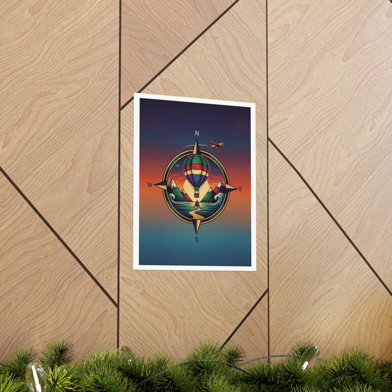 Adventure Awaits Poster | Travel Wall Art | Wanderlust Typography Print | Adventure Decor image 5