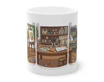 Paintbrush Artist Studio - Mug