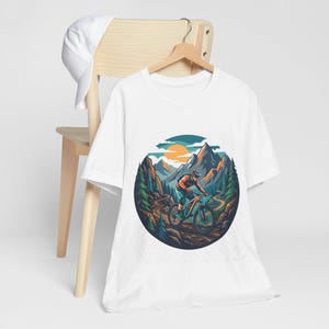 Mountain Bike Trail Adventure - Tshirt bild 3