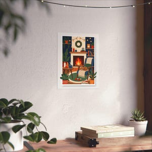 Scandinavian Hygge Cozy Home - Poster Bild 6