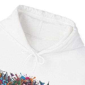 Graffiti Urban Street Art Mural - Hoodie image 3