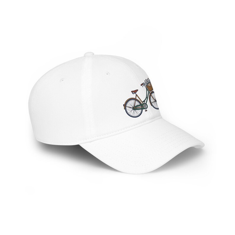 Vintage Bicycle With Basket - Cap image 3