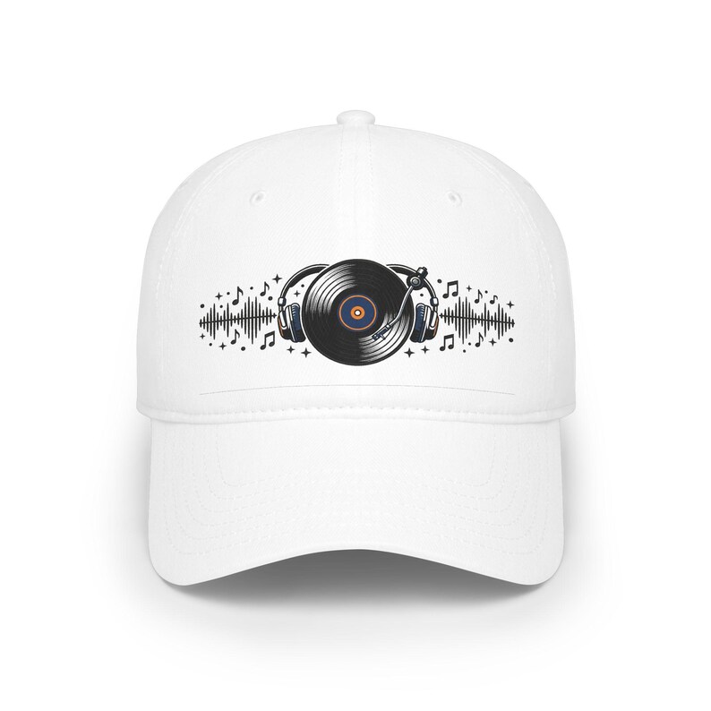 Retro Vinyl Record Music Lover - Cap image 1