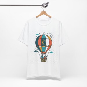 Hot Air Balloon Wanderlust - Tshirt immagine 3