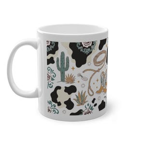 Cow Print Western Style - Mug imagem 2