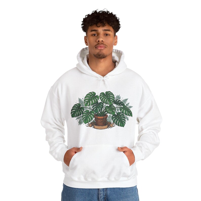 Proud Plant Parent Monstera - Hoodie zdjęcie 7
