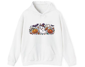 Cute Ghost Boo Halloween - Hoodie