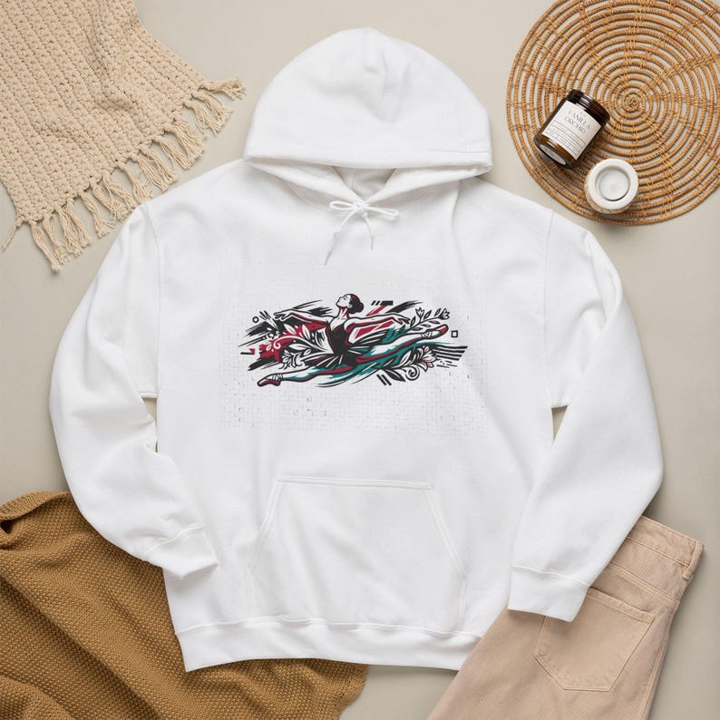 Ballet Dancer Elegant Pose - Hoodie imagem 4