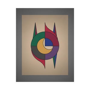 Minimalist Poster - Less is More Typography Art, Modern Abstract Wall Art, Simple Aesthetic Room Decor, Scandinavian Int zdjęcie 2