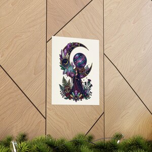 Crystal Moon Witchy Aesthetic - Poster afbeelding 5