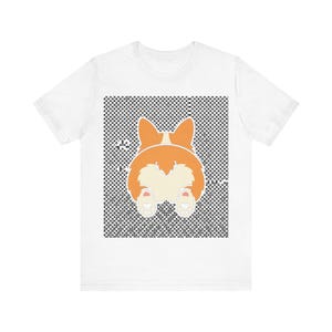 Cute Corgi Butt Dog Lover - Tshirt afbeelding 1