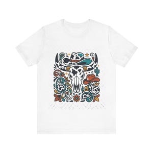 Cow Print Western Style - Tshirt immagine 1