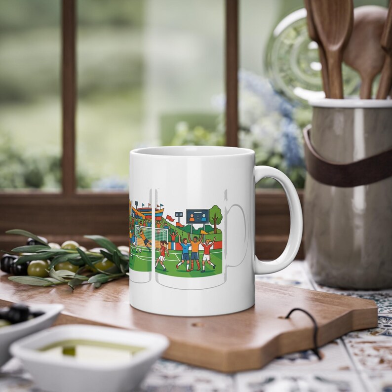 Soccer Ball Field Passion - Mug imagen 4